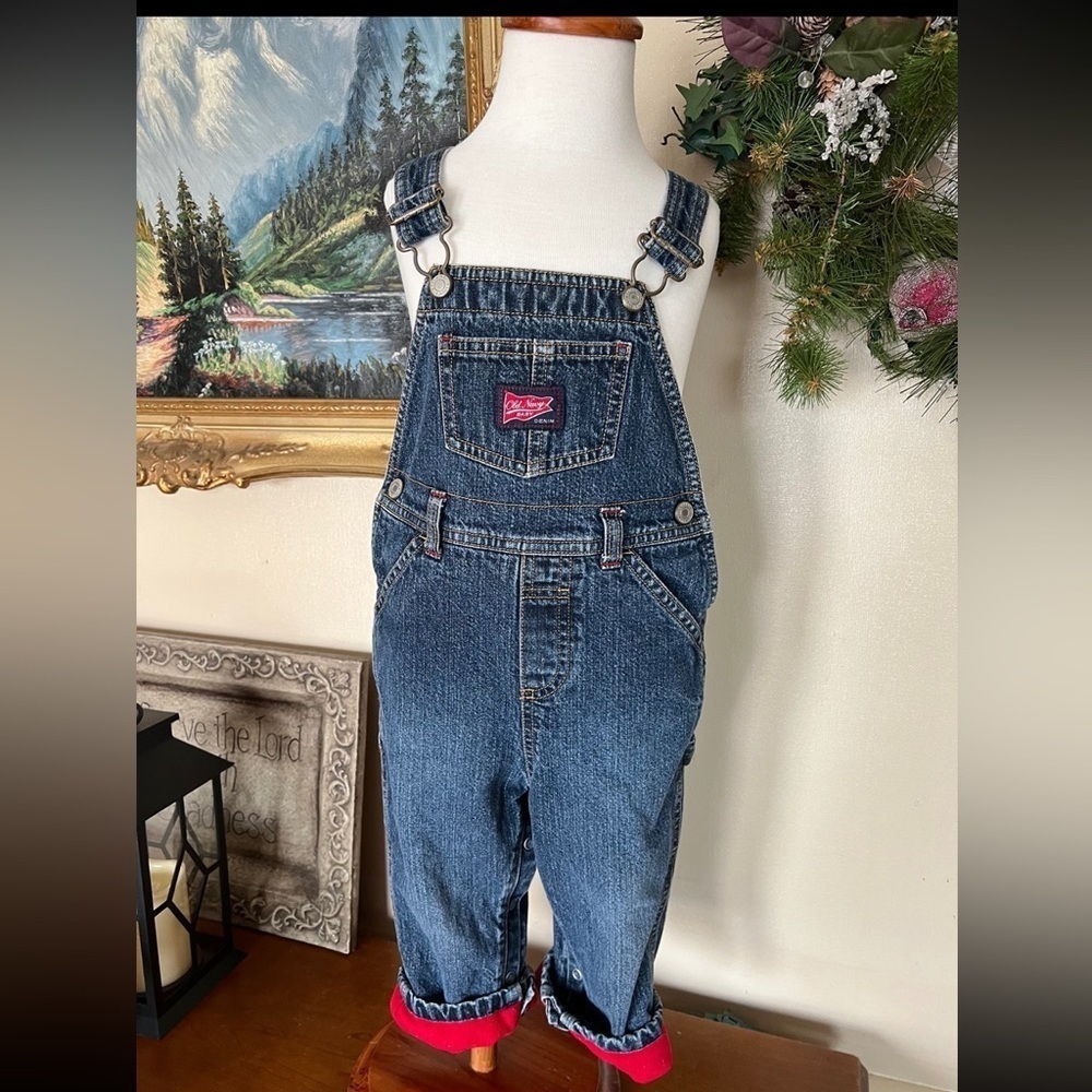 Denim Lined Overalls 18-24
Months